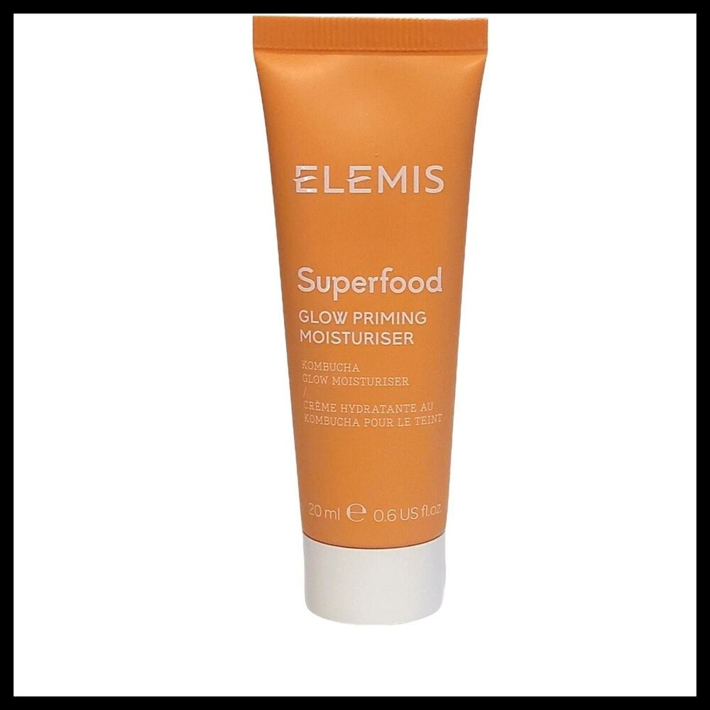 Elemis Superfood Glow Priming Moisturizer 0.6 fl.oz. 20ml. Travel Size New SEALD
